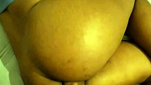 big ass ebony teen gets anal pounded by stepdad creampie after spreading cheeks