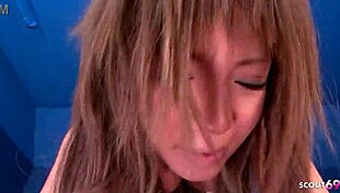 petite japanese teen tricked into creampie after hitachi orgasm at uncensored jav casting