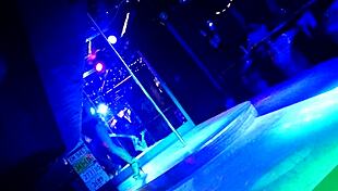 Stripper Teases at Ed's Bar on Titty Tuesday in Germany