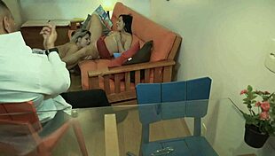 Hidden Wife Invites Friend To Fuck At Husband's Party