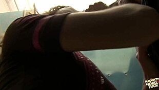 i couldn't resist sucking his fat cock in the bathroom before he fucked my ass hardcore cowgirl riding creampie
