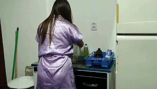 Brazilian Brunette Milf Wakes Up For Coffee Then Gets Athletic Creampie Pounding