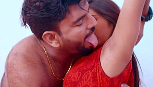 Lusty bhabhi bends over for devar's thick cock in dark night