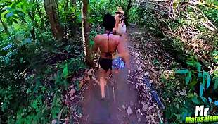 Can I Fuck Hot Blonde and Brunette in the Woods?