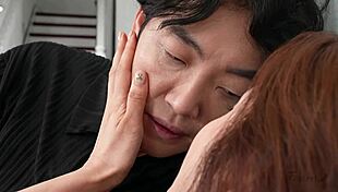 korean step-mil licks ass rides chaebol son-in-law thighs!!