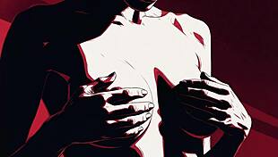 hey m4f grope your big tits slow feel every touch in this audio porn