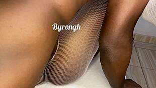 creamy ebony schoolgirl pussy stretched in ripped clothes missionary 😩💦 she squirts loving big black cock