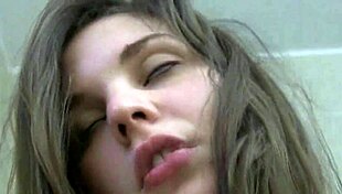 Young beauty's face blasted by massive cumshots in explosive facials