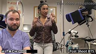 doctor tampa rips clothes off miss mars for mandatory hitachi vibrator orgasm in hospital