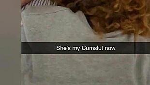 Cheating coed cucked boyfriend takes monster cock creampie debt payoff on snapchat!