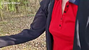 girl you gave such a slobbery blowjob on our first forest date!
