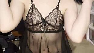 petite goth teen shakes her fat juicy ass teasing daddy hard