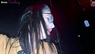 BIG BLACK COCK SLUT SUCKS GLORYHOLE LOADS IN PROSTITUTE FANTASY!