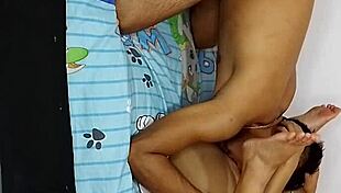Hey slut wife, feel me pounding your holes rough while stepbrother walks in!