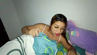 A curvy wife apologizes after family almost catches her fucking