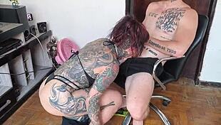 horny big ass interrupts my game so i bareback her tight hole raw