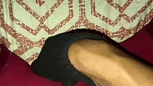 I'm drilling deep into her tight mature asshole up close now
