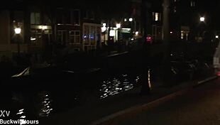 caught using amsterdam's outdoor urinal as tourist