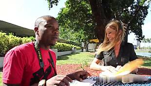 College Professor Gulps Big Black Cock Deepthroat