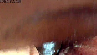close up fingering big juicy fat ass white girl's pussy then hardcore monster cock fucking huge creampie 😜🍆💦