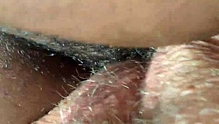 close up fingering big juicy fat ass white girl's pussy then hardcore monster cock fucking huge creampie 😜🍆💦