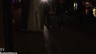 caught using amsterdam's outdoor urinal as tourist