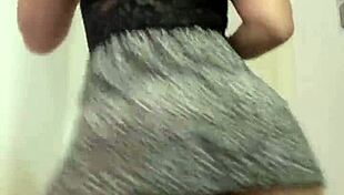 Morena In Babydoll Dances Funk Without Panties - Full On Red!