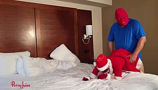 aurora foxe pounds mrs claus black pussy christmas creampie breeding