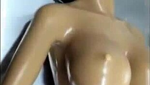 testing the hot sexydoll fuck doll with erotic real toy action up close