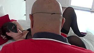 watch this mature spanish couple go wild in amateur reality fuck session?