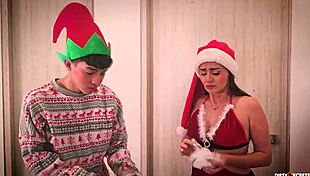 Cheating on Mama Noel with Wild Christmas MILF Fuck Fest!