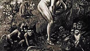 Vintage Erotic Drawings Burst with Retro Intensity