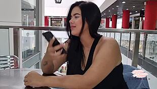 mall date stranger savannah watson fucks in public toilet