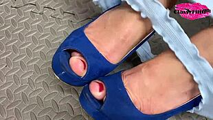 bbc milf footjob compilation with british amateurs and pornstars