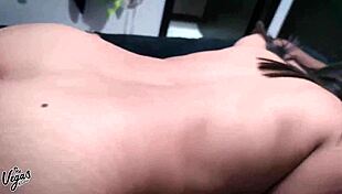 birthday slut wife and her curvy friend suck my cock and ride till cum on tits