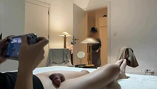 oh man my stepmom and i get ready for dinner while husband relaxes flashing his cock cfnm...