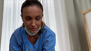 dreamy nurse milf rides patient cock in hospital 😏🍑🔥