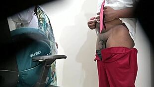 schoolboy's cock gets thorough exam from sneaky lady doctor