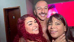 friends' group romp teases creampie finale