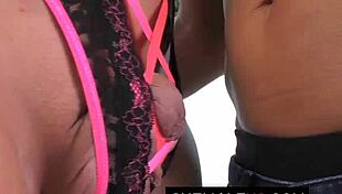 Aussie Transsexual Marissa Minx Pounds Boyfriend's Ass Hardcore
