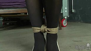 Alli Rae bound slave screams in perfect bdsm submission session