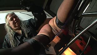 😈 trailer shows bound female slave enduring bdsm bondage fisting dildos toys on big tits pussy 👅🔥