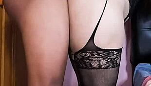 yo this sexy lingerie girl screams wild as stepbro pounds her hard 😩🔥
