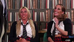 cfnm college bookworm sluts tease old perv jerking in nylons