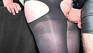 whoa this angled virgin pussy gets fucked deep creampie on nylon slutty milf