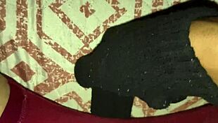 I'm drilling deep into her tight mature asshole up close now