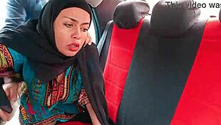 hijab indian stepmom car pounded rough!!