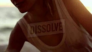 hey check this salt glistening on her wet skin beach bra see-through nipples poking russian crossdresser so hot 😍🏖️🔥