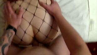 i slipped into fishnets and offered my ass for deep pounding
