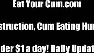 i want ya to jerk off fer me n eat yer cum cei!!